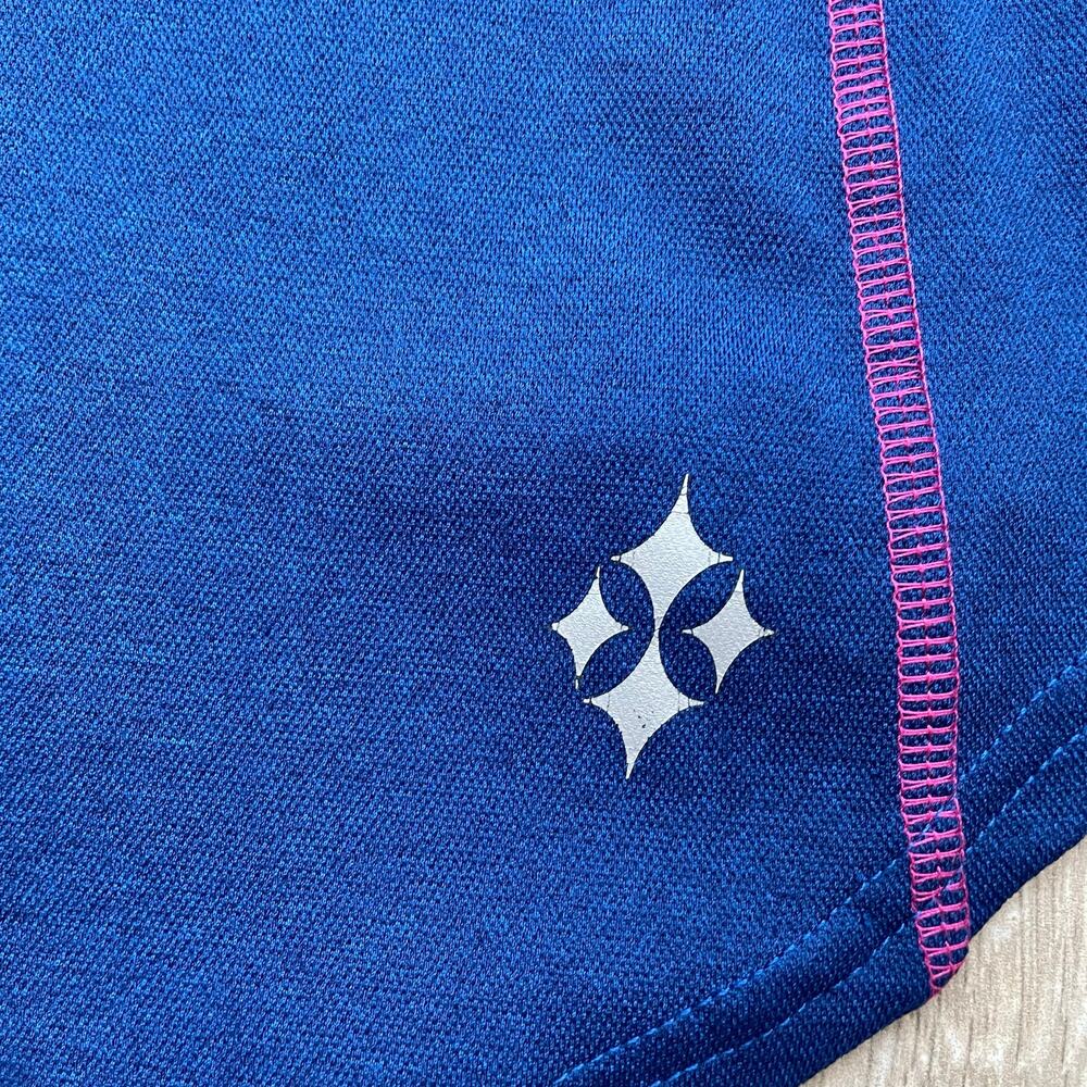 JoFit Golf Pullover Women Large Blue Quarter Zip Athletic Tennis Performance Top - Picture 3 of 11